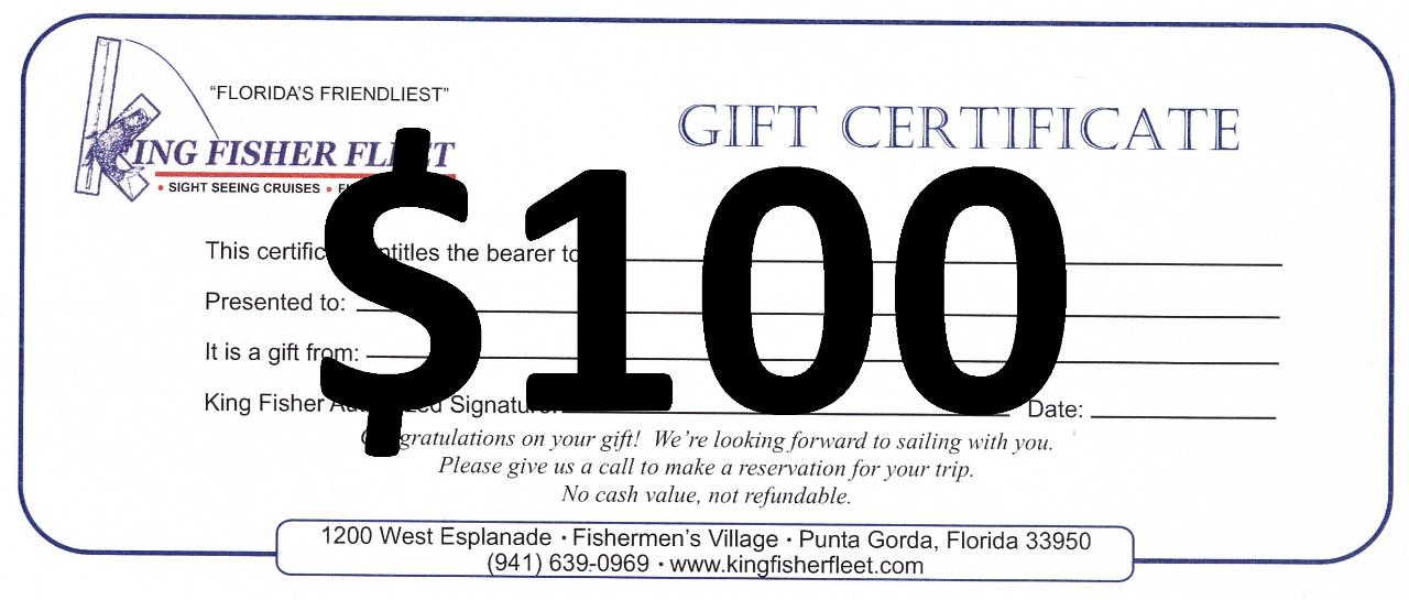 Gift Certificate - $100